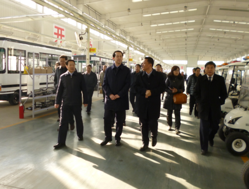 1月22日，石家莊市委副書記、市長王亮到我公司調(diào)研調(diào)研