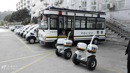轉(zhuǎn)載！商洛公安獲贈(zèng)的電動(dòng)巡邏車、單警雙輪車將投入春節(jié)安保