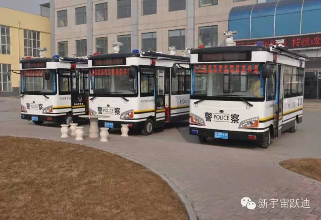 躍迪移動(dòng)警務(wù)室發(fā)車南通，方便群眾求助，提升群眾安全感