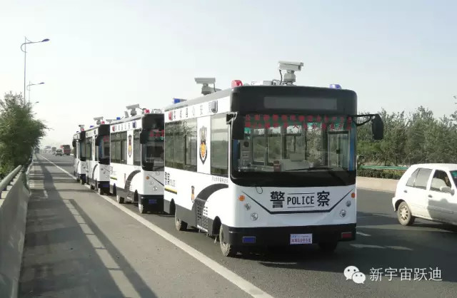 躍迪移動(dòng)警務(wù)室發(fā)車欒城—助力欒城公安，全面防范打擊犯罪