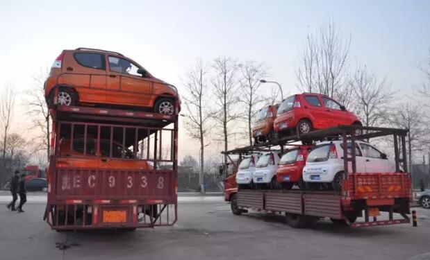 躍迪電動汽車批量發(fā)車廣西—躍迪，您身邊的電動汽車生產(chǎn)專家