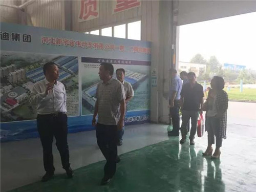 河北省交管局車駕管支隊機動車管理大隊領導到躍迪集團實地調(diào)研