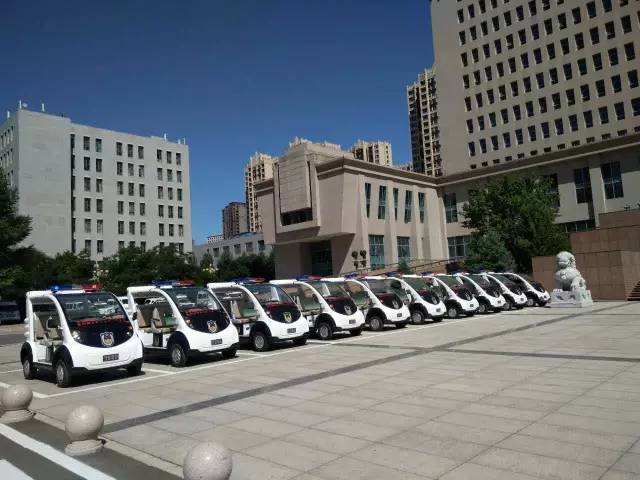躍迪警用電動(dòng)巡邏車(chē)批量發(fā)往呼和浩特市公安局