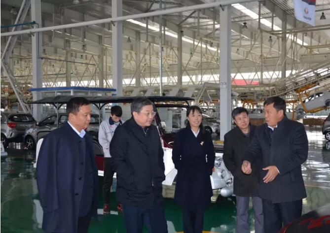 河北省工商聯(lián)主席劉勁松一行蒞臨躍迪集團參觀指導