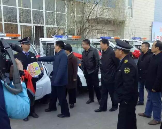 躍迪電動巡邏車新裝上陣，開啟滕州食藥監(jiān)體系新征程