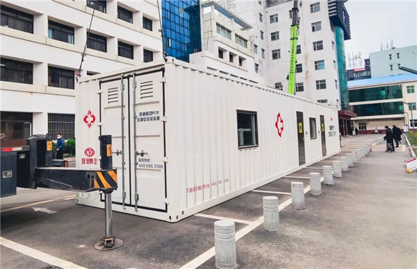 及時部署、快速檢測——躍迪移動PCR核酸檢測方艙在行動